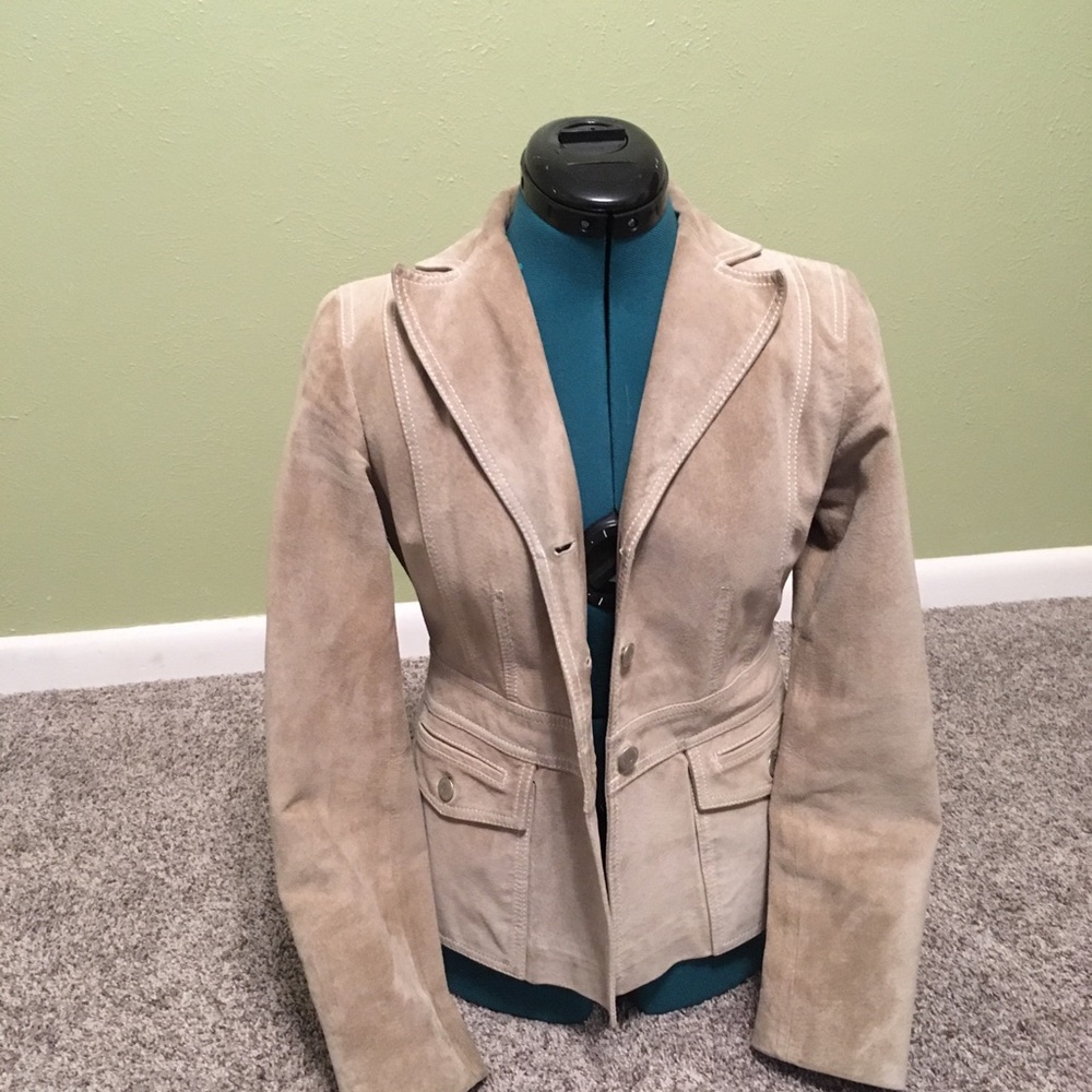 Loft suede leather jacket